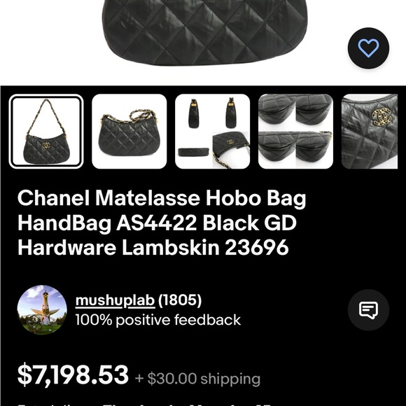 Chanel C19 23K Series Hobo Never Carried Like New - Picture 14 of 14